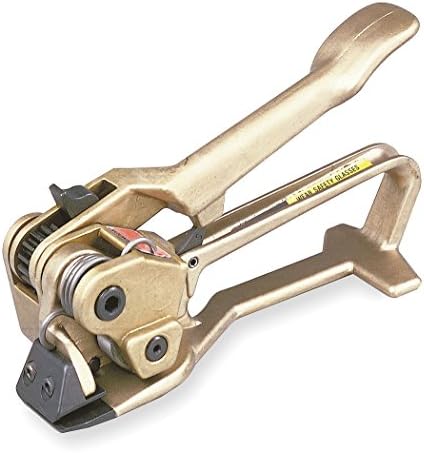 Signode 017900 Model PF Manual Push-Type Feed Wheel Tensioner for Steel Strapping, 3/8" - 3/4" Strap Width, 0.015" - 0.023" Strap Thickness, Medium Tension Level