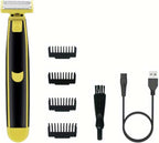 Generic Full Body Men's Electric Shaver - Wet and Dry Double Shave for Face and Body - Ergonomic Design