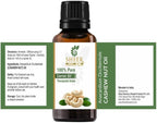 PURE CASHEW NUT OIL 100% Natural Undiluted Therapeutic Grade Uncut Cold Pressed Carrier Oils For Skin, Hair And Aromatherapy 250ML