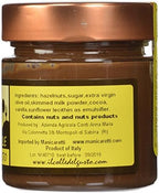 Il Colle Del Gusto Smooth Hazelnut Chocolate Spread with Extra Virgin Olive Oil, Noccioliva, 8.1 Ounce