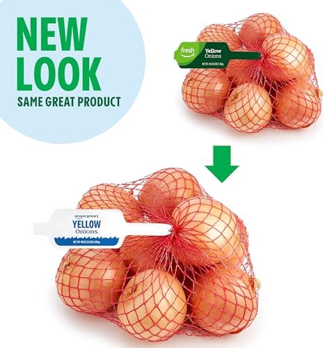 Amazon Grocery, Yellow Onions, 3 Lb