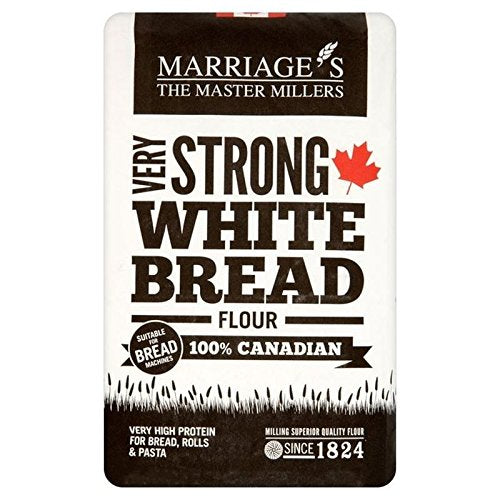 Marriage's Very Strong Canadian White Flour 1.5kg - Pack of 6