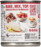 Eagle Brand 14oz Sweetened Condensed Milk, Great for Flan, Cooking, Baking, Drinks, Dessert, Ice Cream, No Artificial Ingredients, Gluten Free, Rich Creamy Flavor, rBST-Free, Kosher-Dairy (Pack of 4)