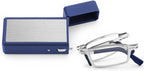 Portable Foldable Blue Light Blocking Reading Glasses Folding Ultra Thin Glasses with Case for Men Women Readers