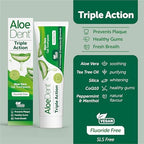 AloeDent Triple Action Toothpaste, 100 ML