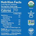 Sunny Fruit Soft Organic Prunes - 6 Bags (30 Individual Portion Packs) | No Preservatives, No Sugar Added | Healthy, Convenient Dried Plums Snack Packs | ORGANIC, NON-GMO, VEGAN, HALAL, KOSHER