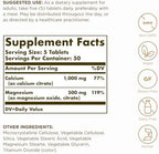 Solgar Calcium Magnesium Citrate, 250 Tablets (Pack of 2) - Supports Healthy Bones & Teeth - Musculoskeletal & Nervous System Support - Highly Absorbable - Non-GMO and Vegan - 100 Total Servings