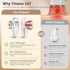 Body Sculpting Machine - Skin Tightening Device for Body, Portable Cellulite Machine for Home Use, Adjustable Body Sculpting Machine, Suitable for Thighs, Abdomen, Waist,Effectively Tightens the Skin