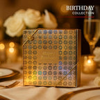 Laumière Gourmet Fruits - Superfood Parfait Collection [Birthday Edition] - Square (16 Pcs) - Happy Birthday Gifts for Women - All Natural Birthday Food Gifts - Healthy Birthday Gift