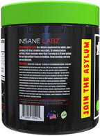 Insane Labz Psycho Sam, High Stimulant Pre Workout Powder, 30 Srvgs (30 Servings (Pack of 1), Watermelon