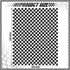 100 Pcs Black & White Checkered Wax Paper Sheets for Food, Wax Paper for Sandwich Wrap, Deli Wraps, Picnic Basket Liners, 8.6 x 9.8 inches