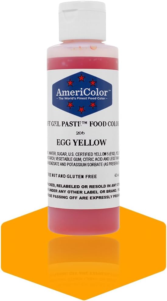 AmeriColor Gel Colour - Egg Yellow - 4½ oz
