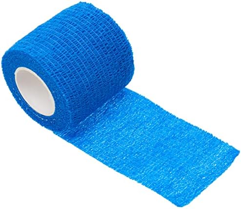 Cohesive Bandage, Blue 5cm x 4.5m Box of 6