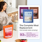 Happy Viking Plant-Based Protein Powder +100 Superfoods Berry Parfait Meal Replacement Shake, Created by Venus Williams, 30g Plant Protein, 10g Fiber, Vegan, Gluten-Free, Non-GMO, 15 Meals