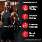 Force Factor Black Maca Gummies for Men & Women, Boost Energy, Strength, Drive & Vitality, BioPerine & Selenium for Superior Absorption, Peruvian Black Maca Root Extract, Passion Berry, 60 Gummies