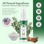 Foot Sense – Shoe Deodorizer & Foot Spray – Natural Foot & Shoe Odor Eliminator for Smelly Feet, Shoes & Sports Gear, Long-Lasting Refreshener for Adults & Kids – 5oz