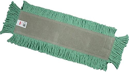 Rubbermaid Commercial FGL15800WH00 Cut-End Disposable-Dust Mop, Blend, 60-inch, White