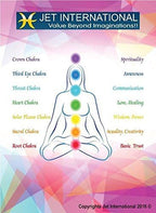 Jet Chakra Set Engraved Reiki Oval Shaped Set for Chakra Balancing Positive Energy Peace of Mind Reiki Symbol Chakra Spiritual Meditation Healing Crystal Stones