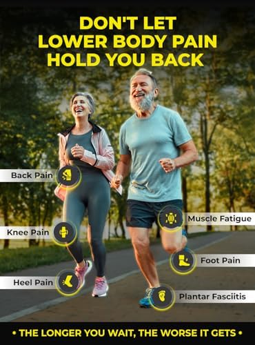 Premium Anti-Fatigue Shoe High Arch Support Insoles Men Women - Plantar Fasciitis Inserts - Orthotic Inserts Shoe Soles Standing All Day - Flat Feet Foot - Work Boot Insoles