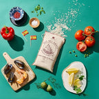 Gourmanity 1.1lb/500g Spanish Bomba Rice for Paella, Rey del Arroz Authentic Spanish Bomba Rice from Spain [1.1 Pound]