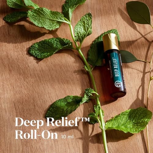 Young Living Deep Relief Roll-On | 10 ml | Cooling Essential Oil Blend for Topical Use | Compact & Travel-Friendly