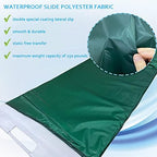 Patient Bed Slide Assist Device, Rolling Transfer Board Assist for Transferring Patient from Bed to Bed or Operationg Table, 67"Lx19.7"W