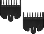 For Wahl #1 Guide Comb Attachment 1/8" (3.0 mm), Professional Clipper Guard Replacement for Wahl, Trimmer Guards set, Hair Cutting Guard Attachment 3114-001, Black (2 Pack)