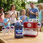 Snappy Grape Sno Cone Syrup, 1 Gallon (128 oz), Ready to Use for Snow Cone Machines and Shaved Ice