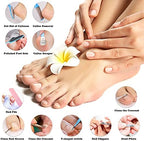 Pedicure Kits - Callus Remover for Feet, 23 in 1 Professional Manicure Set Pedicure Tools Stainless Steel Foot Care, Foot File Foot Rasp Dead Skin for Women Men Home Foot Spa Kit, Blue23