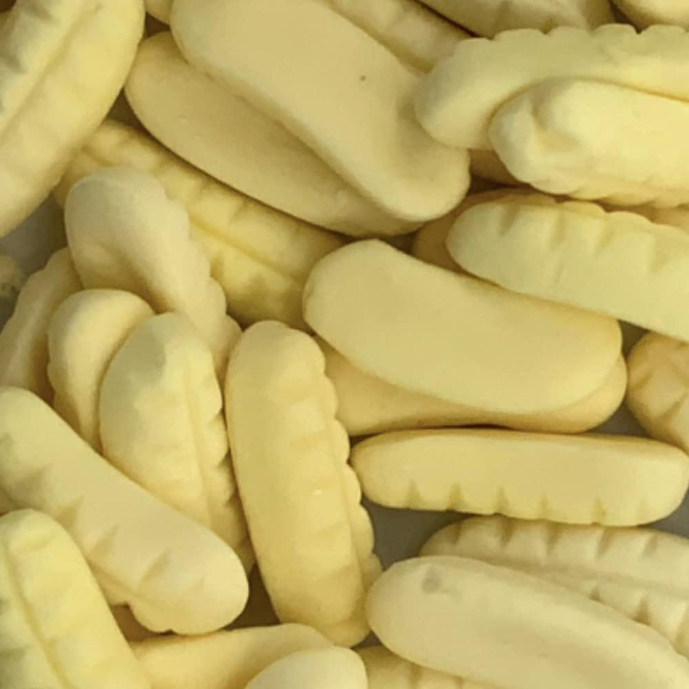 Barratt Mini Foam Bananas 250 Gram Bag (1/4 Kilo)