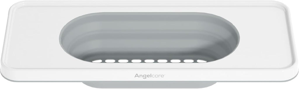 Angelcare Bath Shelf | Fits Standard Bathtubs Up to 28" Wide | Collapsible Drain-Through Basket | Lightweight Bathtub Caddy & Toy Organizer | Durable, Water-Resistant and Easy to Clean