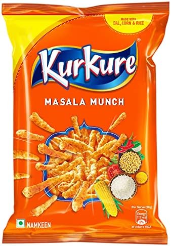 Kurkure Masala Munch Indian Chips Pack of 3
