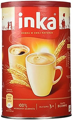 INKA Roasted Grain Coffee Kawa Zbozowa Pack of 6 - 200 Gram Cans