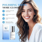 Tooth Polish, Tooth Whitening Paint, Cosmetic Teeth Polishing Liquid for Improving Teeth Appearance, Simple & Portable White Paint for Teeth - Regain Confident Smile