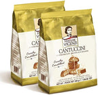 Cantuccini Biscotti by Matilde Vicenzi | Gourmet Italian Almond Mini Biscotti Cookies| Made in Italy | 7.94oz (225g) Bag-2 Pack | All-Natural, Kosher, Dairy
