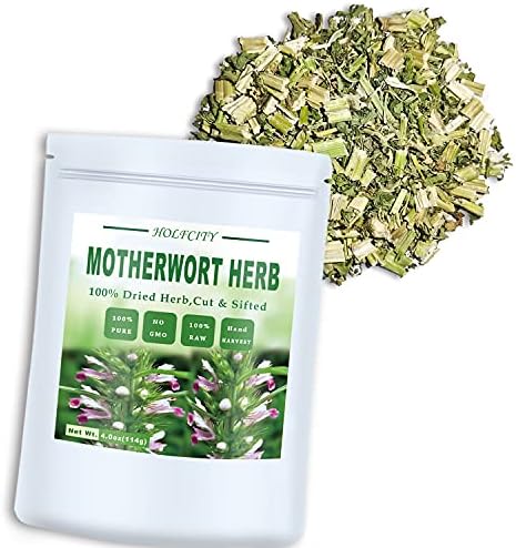 Dried Motherwort Herb, 4.0oz(114g), Cut & Sifted, 100% Natural Motherwort