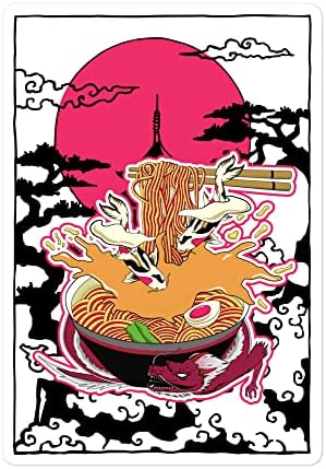 Teegarb Novelty Udon Noodle Nigiri Nachos Japanese Foods Enthusiast Hilarious Hot Broth