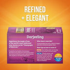 Twinings Darjeeling Black Tea Individually Wrapped Bags, 20 Count (Pack of 1), Delicate Light Taste, Caffeinated, Enjoy Hot or Iced, 20 Teabags