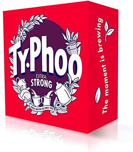 Typhoo Extra Strong - Tea Bags 80 Foil Fresh Teabags
