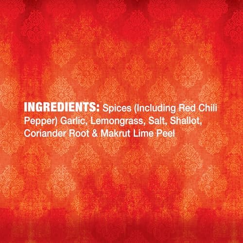 Thai Kitchen Red Curry Paste, Gluten Free, Vegan, Authentic, Non GMO, Hot Heat, For Thai-Inspired Cooking, Stir-Fry, Soups, Curries, and More, 4 oz