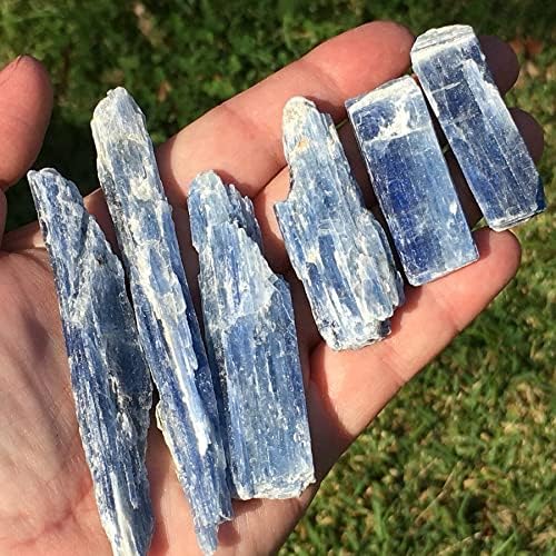 Pachamama Essentials Kyanite Rough Natural Healing Crystal 1pc (Blue)