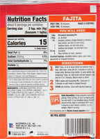 McCormick Fajita Seasoning Mix, 1.12 oz (Pack of 5)