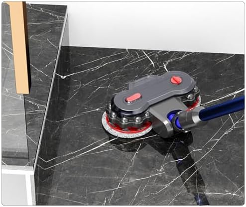 Wet Mop Head Attachment for Dyson v15 v7 v8 v10 v11, Hardwood Floor Mopping Cleaning for sv10 sv11 sv12 sv14 Vacuum Attachments with 6 Pads 【2026】v10 slim, v12, sv18 NOT Compatible (28)