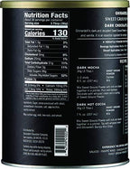 Ghirardelli Dark Chocolate & Cocoa Sweet Ground Powder, 3 lb Can
