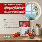Pure Anatolia Organic Sun-Dried Tomatoes Julienne Cut – Dry Packed, No Oil Added, Unsulfured, No Preservatives – Premium Turkish Quality – Perfect for Pasta, Salad & Cooking – 3.17 oz Resealable Bag