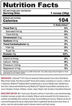 Metabolic Nutrition Whey Protein Isolate ISO PWDR Banana Cream, 1.54lb, 23 Servings, 26g Protein, Fast Digesting, Zero Carbs, Delicious Flavor, Very Low Carbs & Fat, Zero Lactose