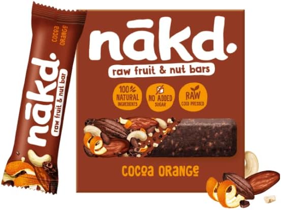 NAKD Cocoa Orange Bar, 35 GR