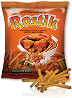 Oriental Rostik Rice Crackers 14g (Chicken Curry, 60 Packs)