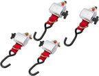 Sure Lok FF628S-4C Wheelchair Restraint Retractor Kit for Occupant Securement. for A-Track Systems with S Hooks. Kit Includes 4 Retractors