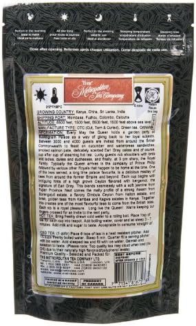 Metropolitan Tea Discovery Loose Tea Pack, Buckingham Palace English Favorite, 100gm